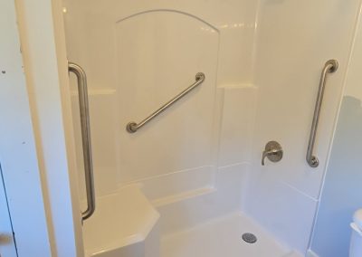 A remodel featuring handicapped accessible bars